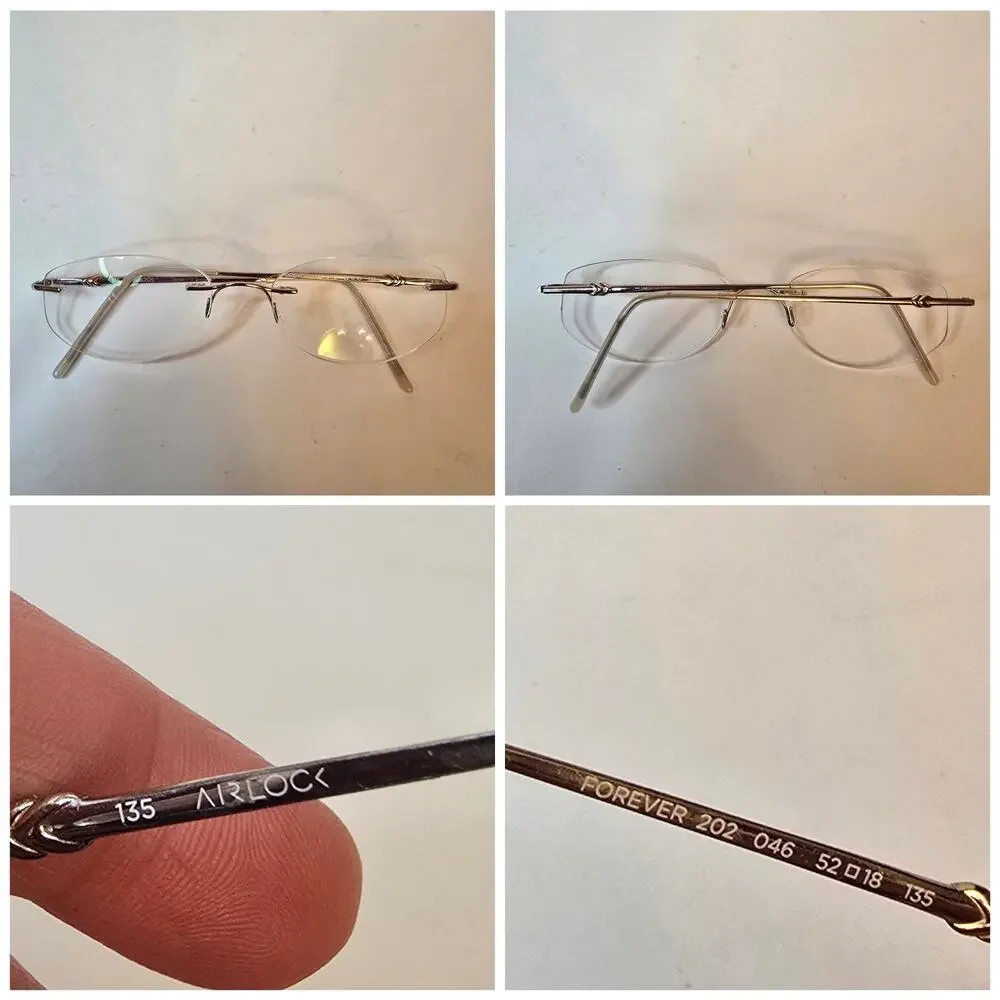 Glasses Frame Lot 7 pair 2 Cases
